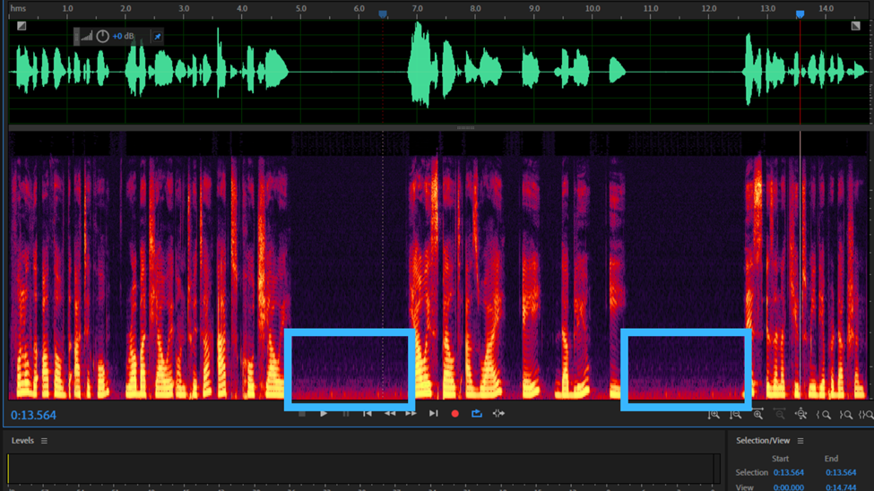 spectral frequency view adobe audition