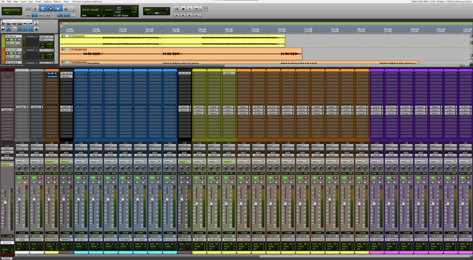  Pro Tools GUI to fit REAPER functionalities