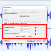 Best Settings for Audacity Noise Reduction
