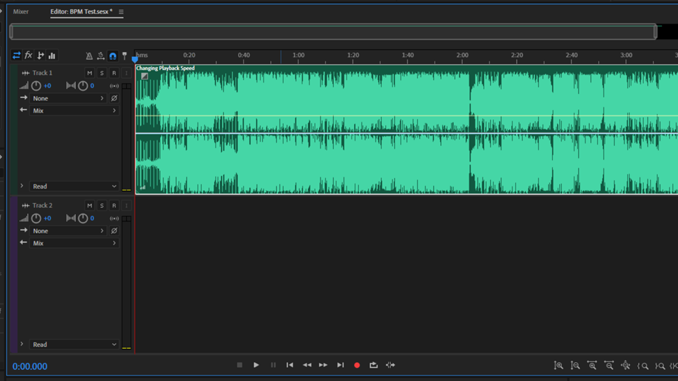 multi track view adobe audition