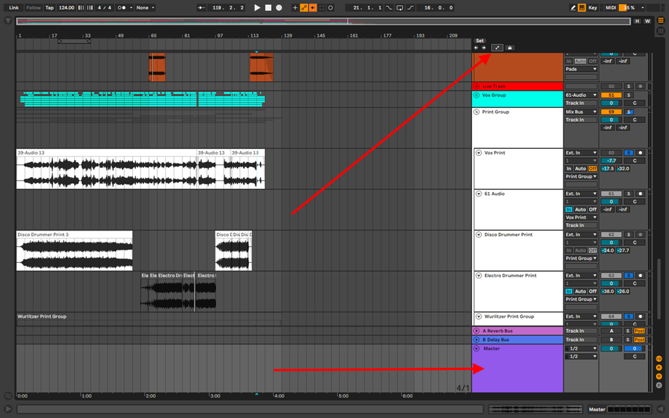 activate automation view ableton