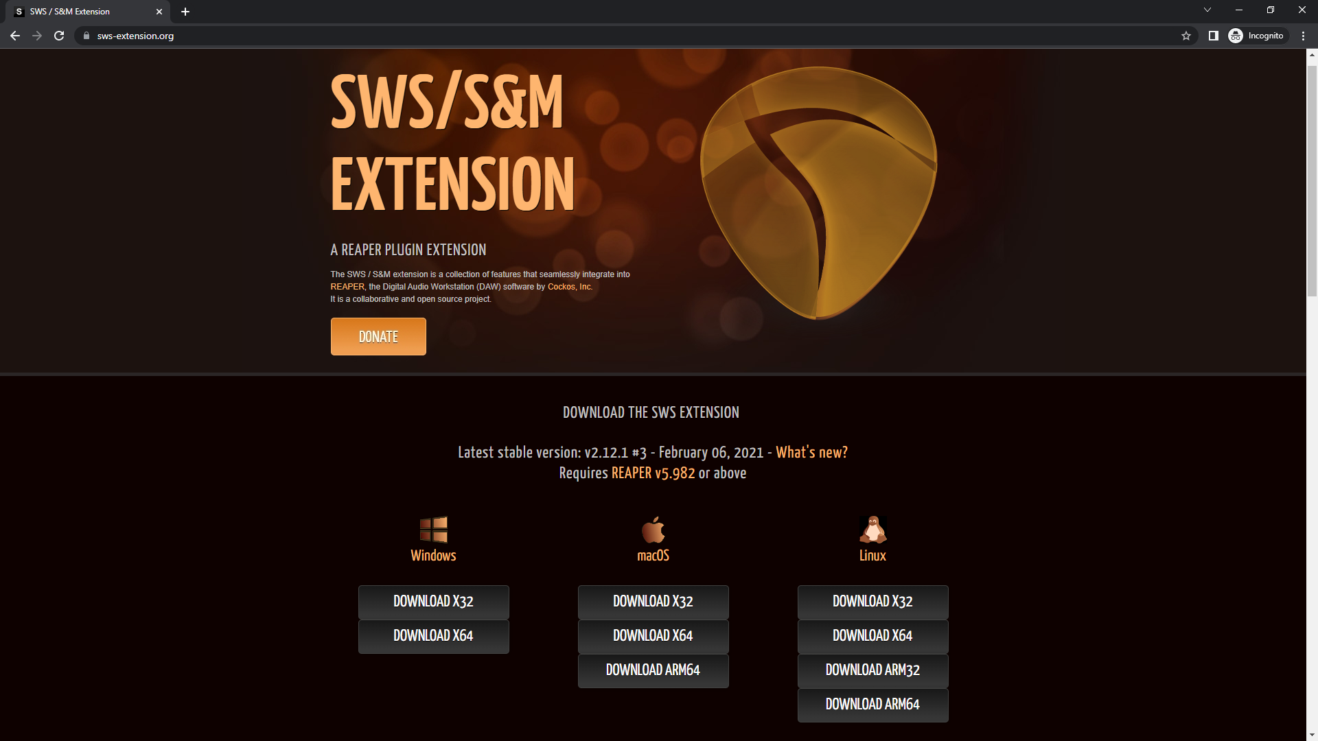 sws extension
