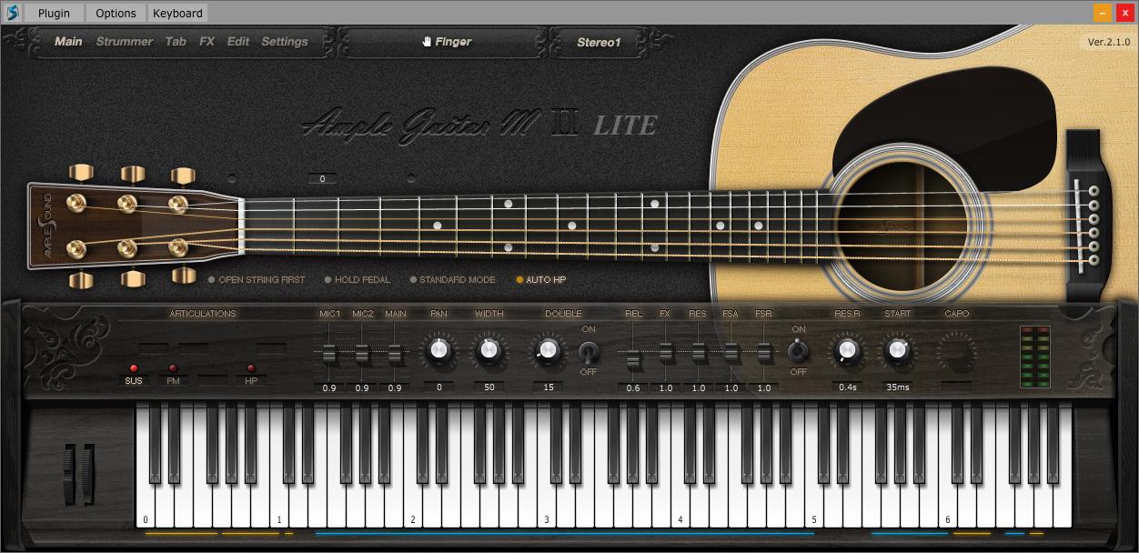 Ample Guitar M Lite II by Ample Sound