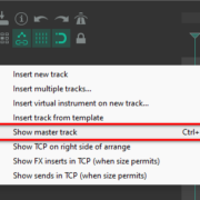 Speed Up and Slow Down Tracks in REAPER