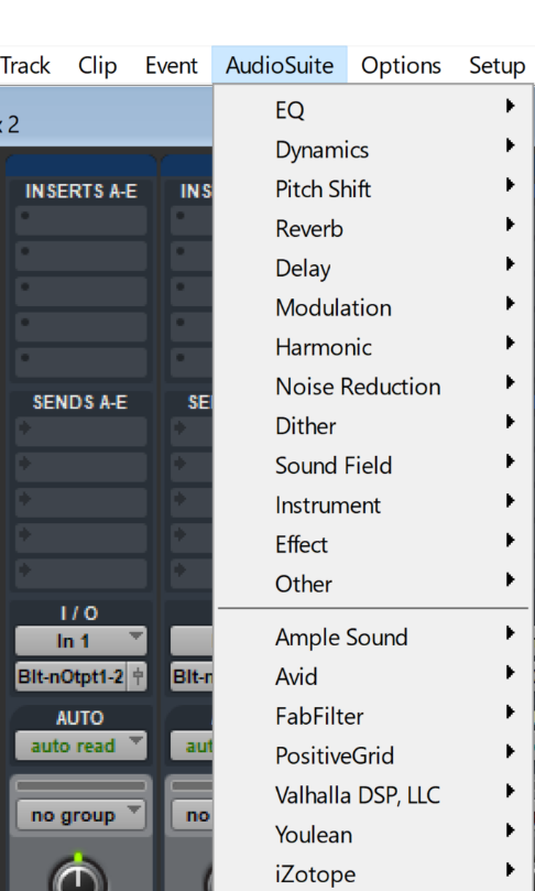 manufacturer and category pro tools plugins