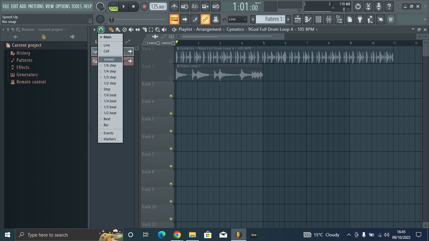 add audio sample to playlist FL Studio