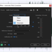 How to Auto-Tune in Adobe Audition