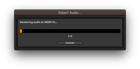 exporting the stem ableton
