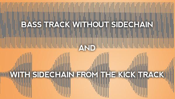 ableton tracks with and without sidechain