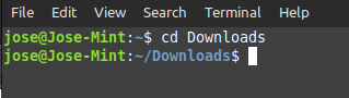 downloads folder in linux