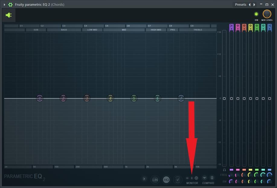 monitor options FL Studio