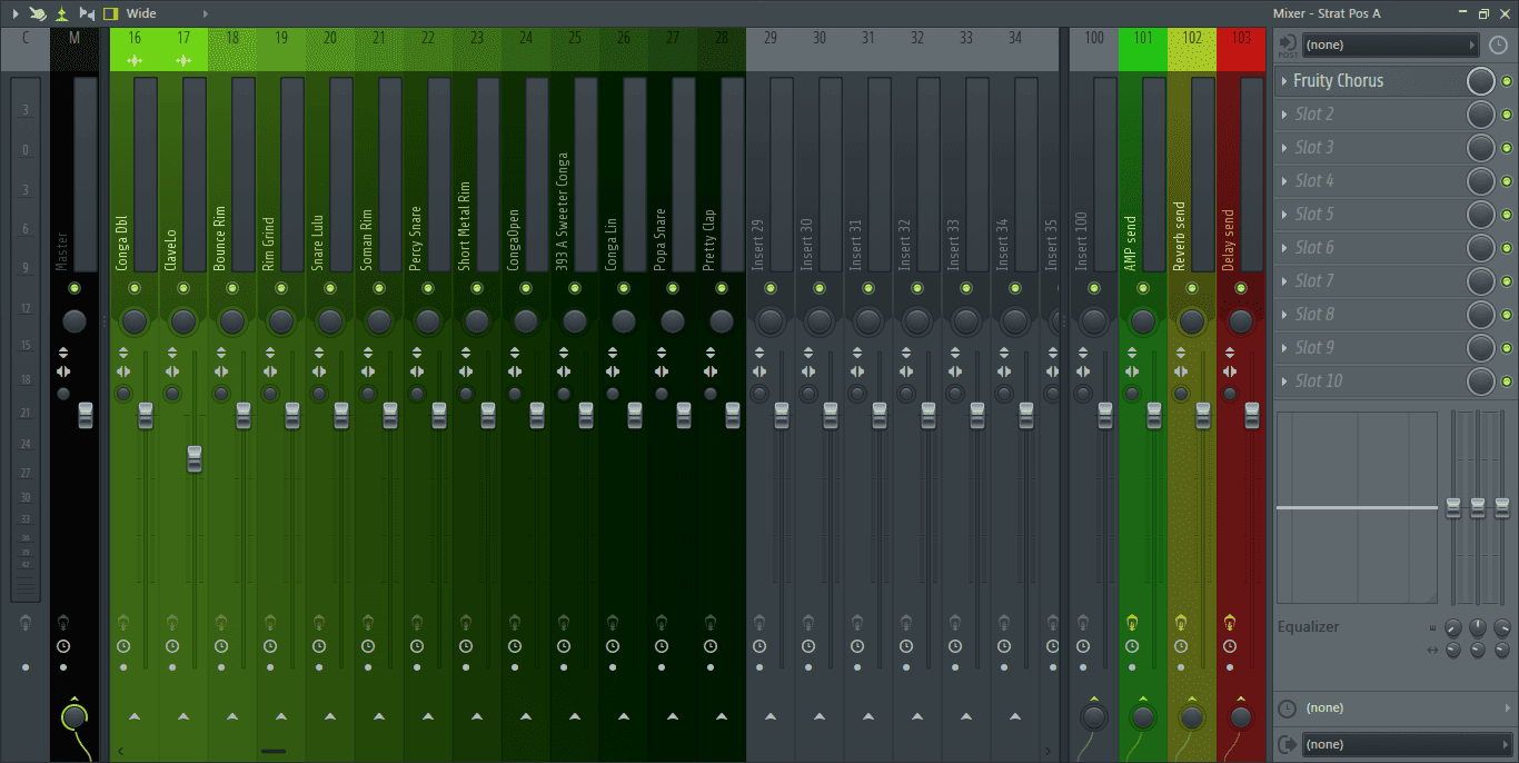 open mixer FL Studio