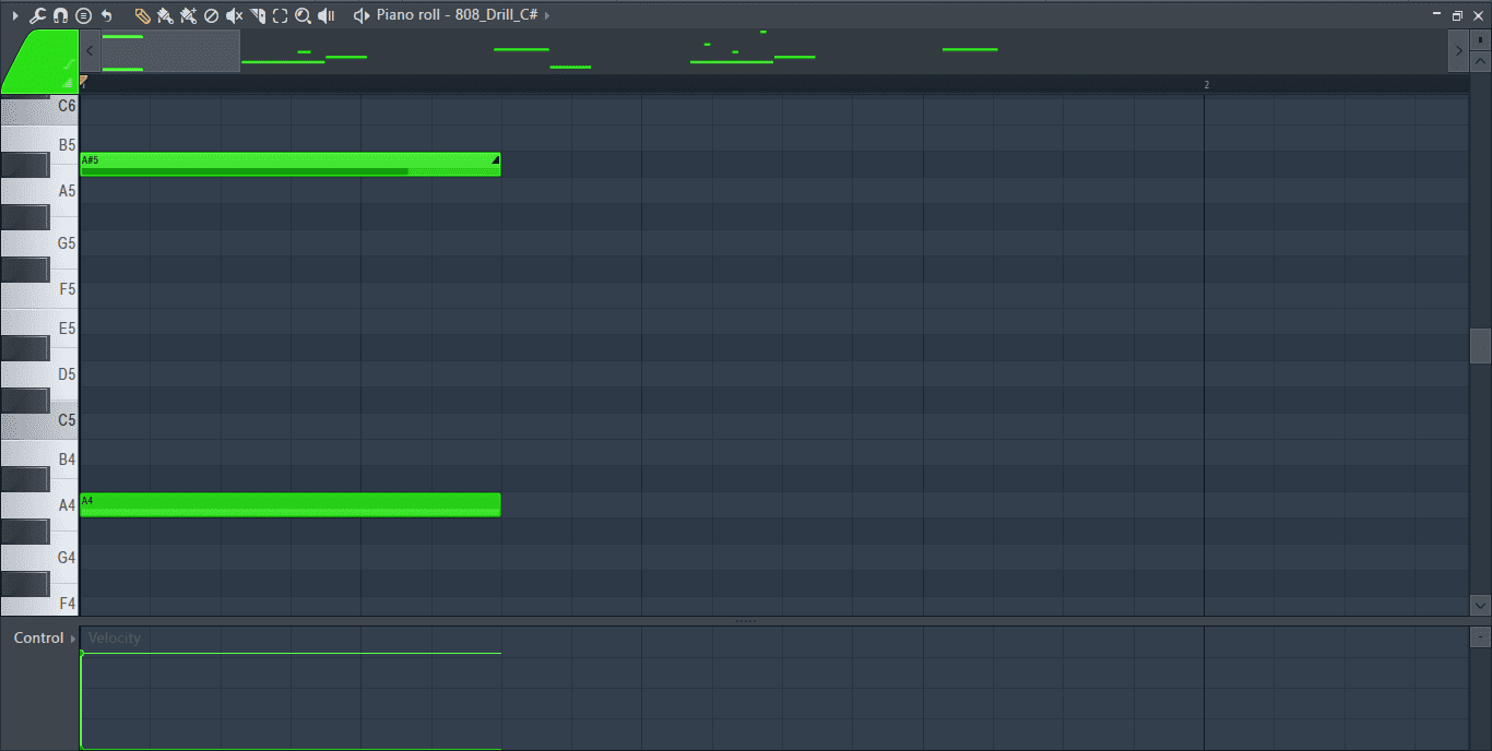 slide note with normal note FL Studio