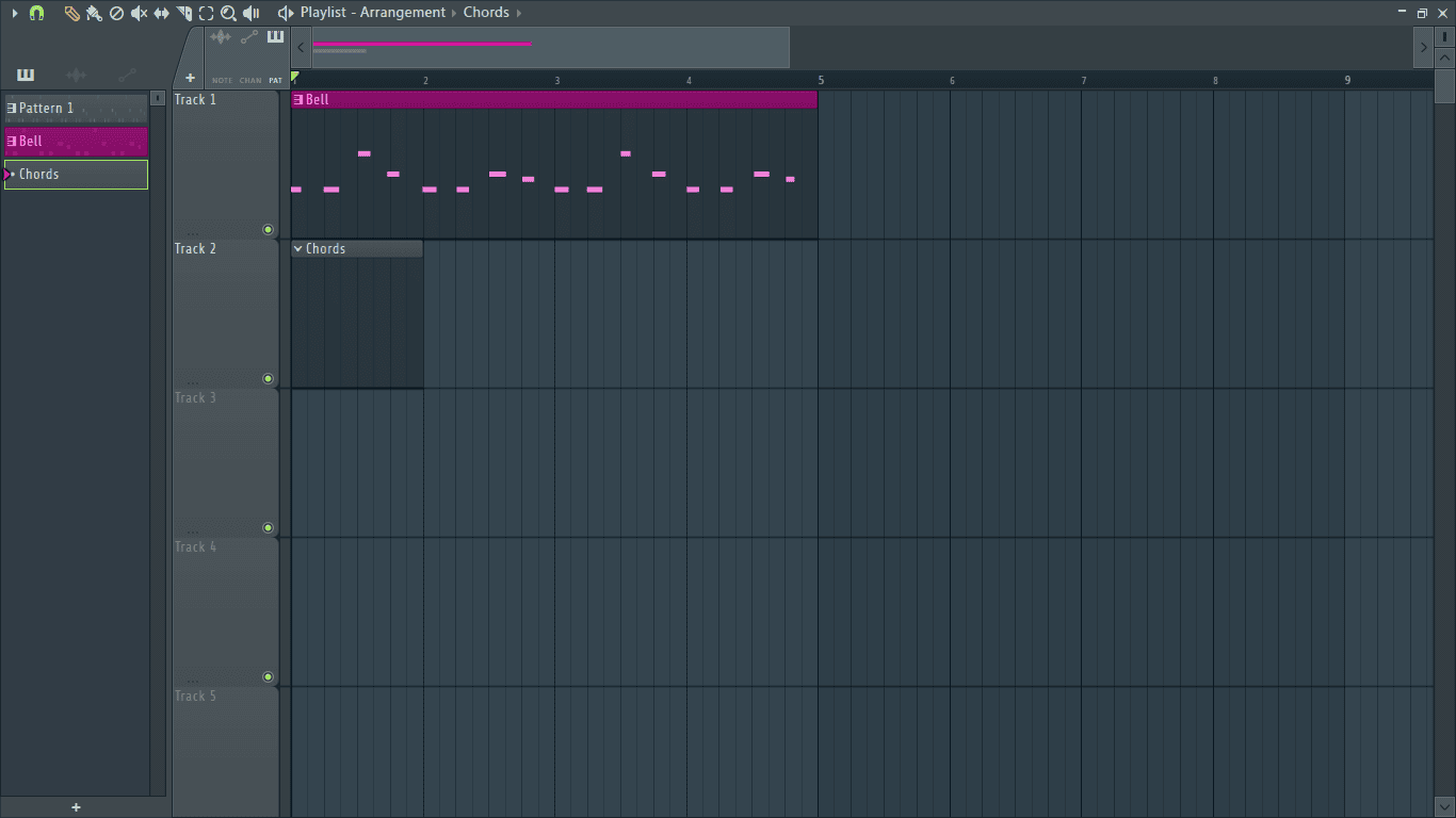 add pattern to playlist FL Studio