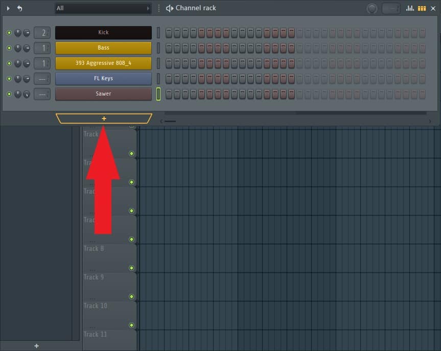 add plug-in to channel rack FL Studio