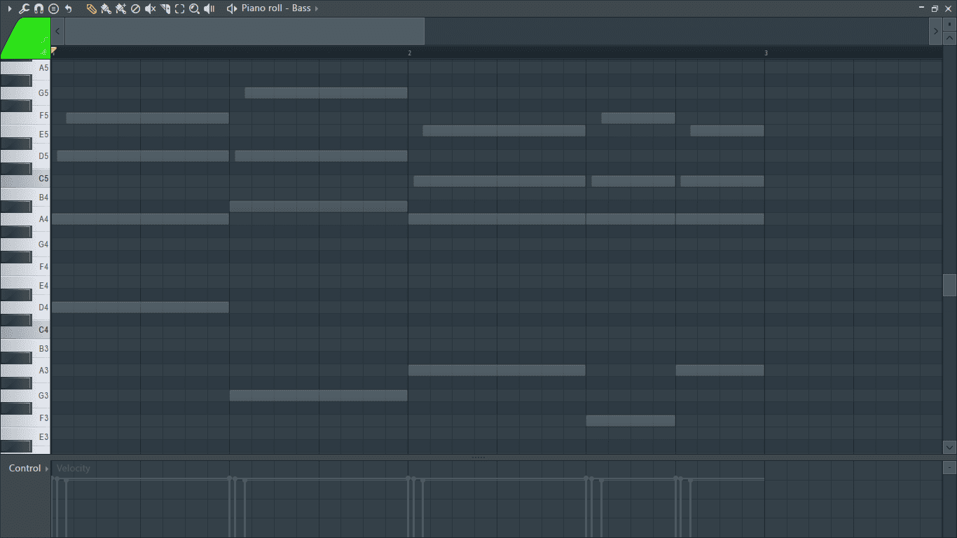 ghost notes in piano roll FL Studio