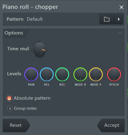 piano roll chopper