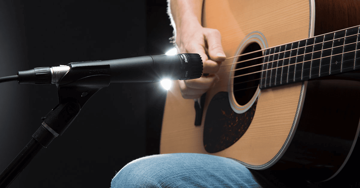 acoustic guitar recording REAPER