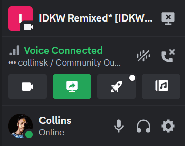 select the setting icon next to your name Discord