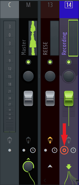 arm mixer track FL Studio