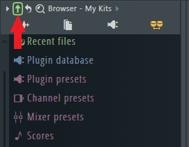 browser refresh icon FL Studio