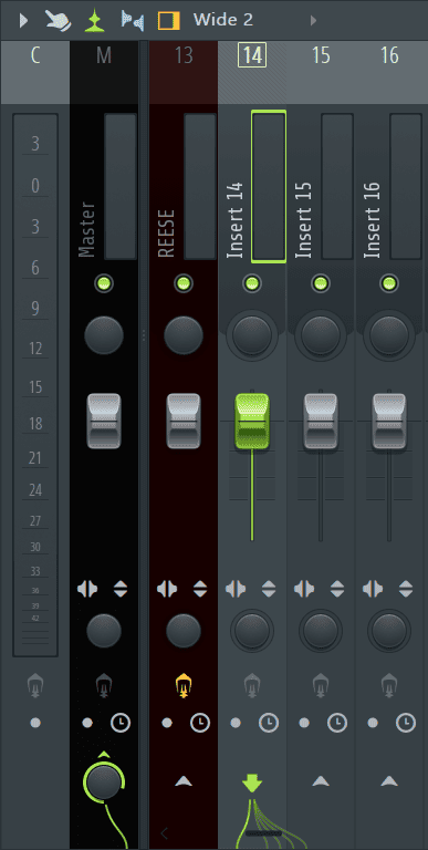 empty mixer track FL Studio