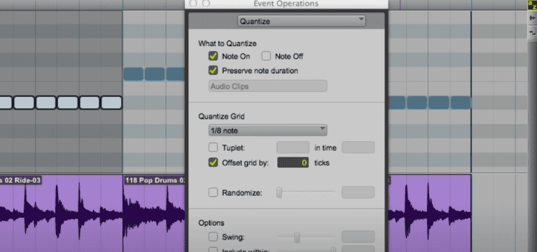 offset grid by pro tools