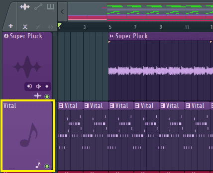 playlist track FL Studio