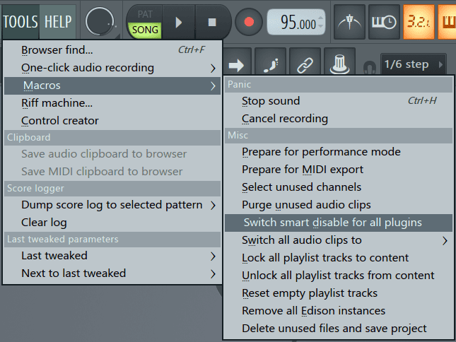 smart disable plugins FL Studio