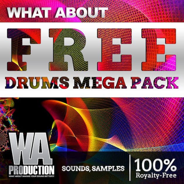 WA free drums mega pack