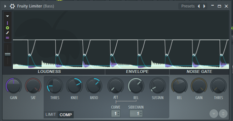 how to sidechain fruity limiter