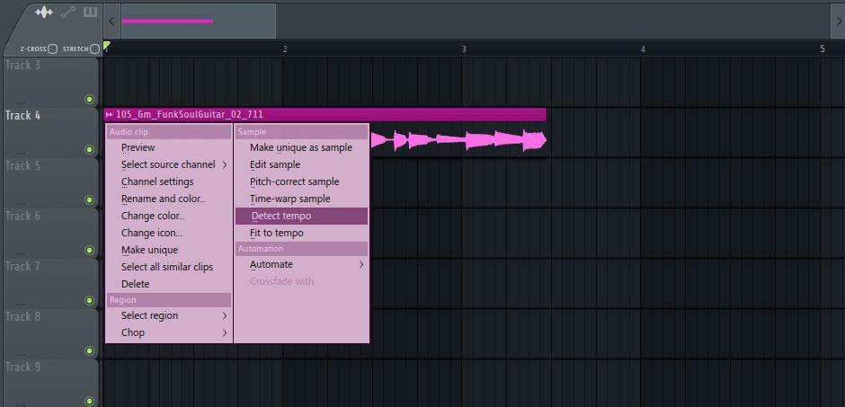 Changing Tempo BPM of a Sample in FL Studio – 
